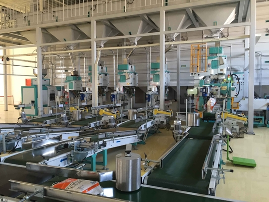 línea automática 850m m de alta velocidad 5kg de la máquina de ensacar de 700m m a 10kg