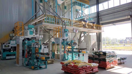 Piensos automáticos de alta velocidad de la empaquetadora del arroz de EWINALL 25kg 600 bolsos/H