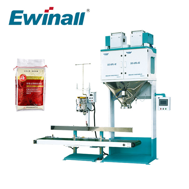 Bolso verde automático de Bean Rice Packing Machine With que cose la operación fácil