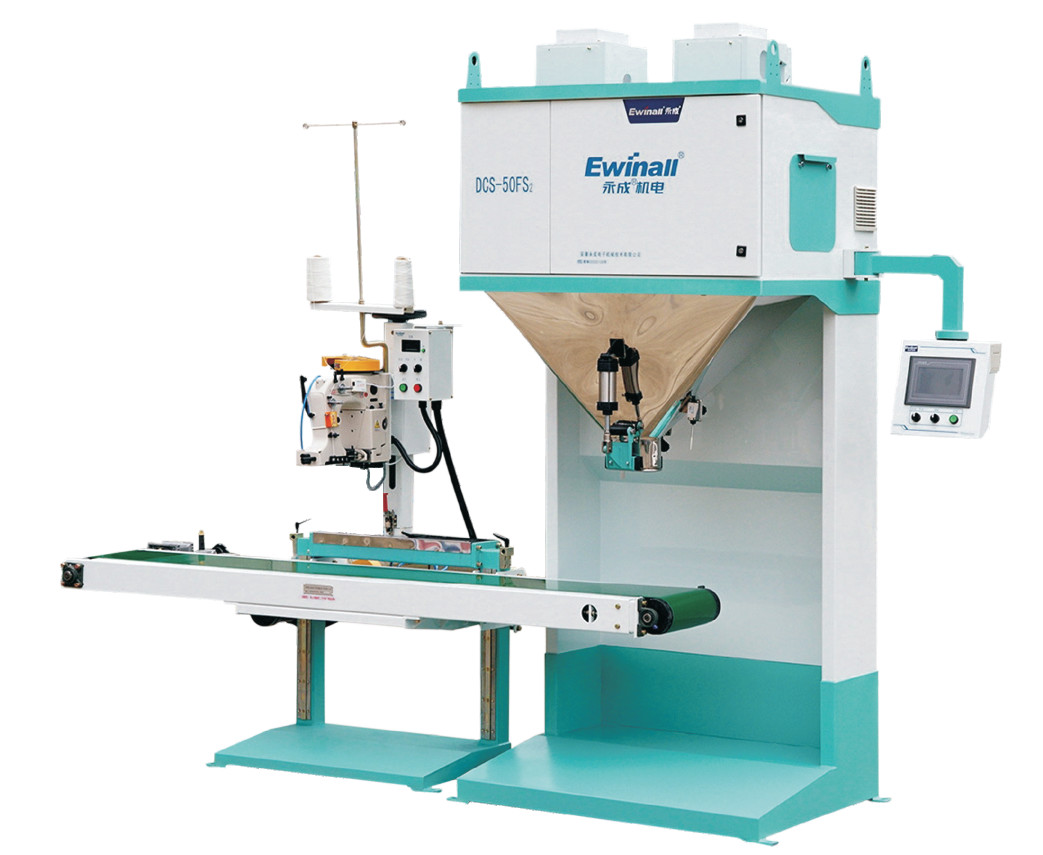 Escala de alta velocidad del embalaje de la máquina de rellenar 950KG de bolso del grano de la tolva 1.1KW 2
