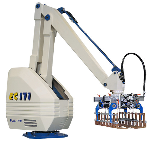Empaquetadora automática robótica industrial de la caja del cartón de Palletizer Eco del bolso de 4KVA 100m3/H
