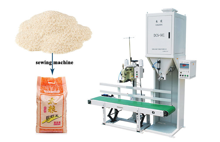 Máquina 30kg de la escala de EWINALL que embala AC380V granular